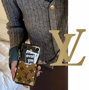 Lou Chain Leather iPhone Case - Bestocase