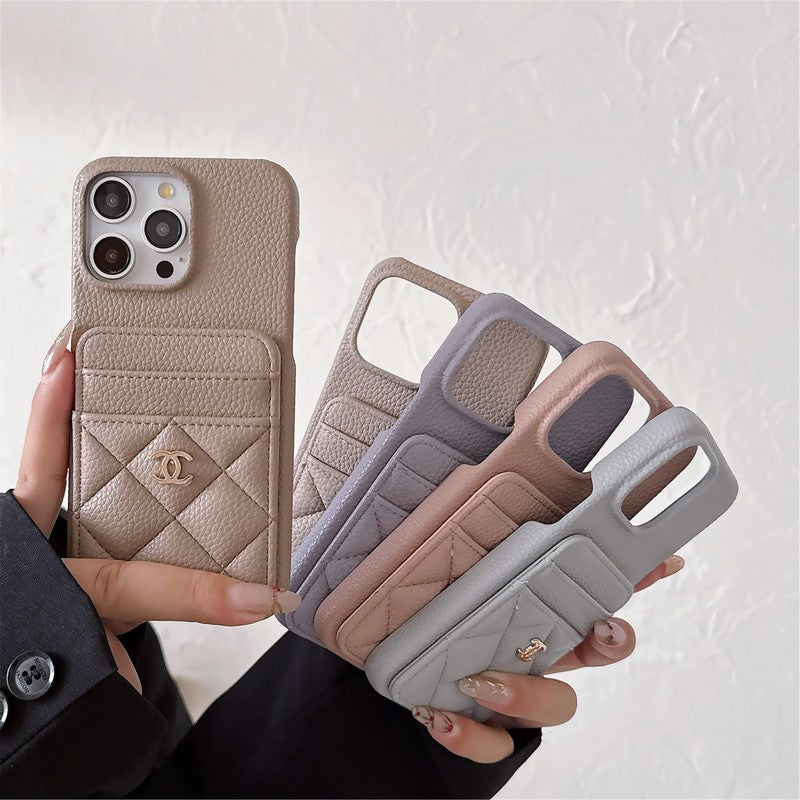 CC Card Bag Color iPhone Case - Bestocase