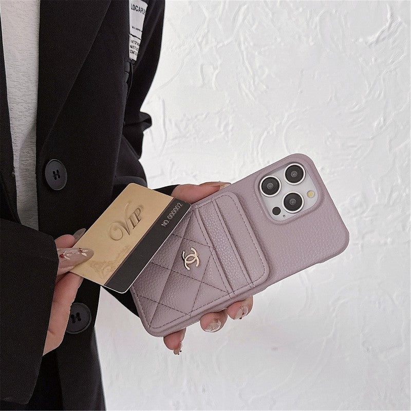 CC Card Bag Color iPhone Case - Bestocase