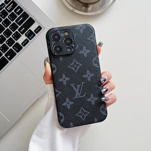 Lou Classic Color Leather iPhone Case - Bestocase