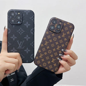 Lou Classic Color Leather iPhone Case - Bestocase