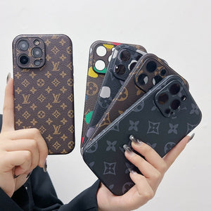 Lou Classic Color Leather iPhone Case - Bestocase