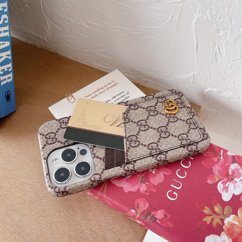 GG Card Bag Classic iPhone Case - Bestocase