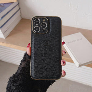 CC Leather Color iPhone Case - Bestocase