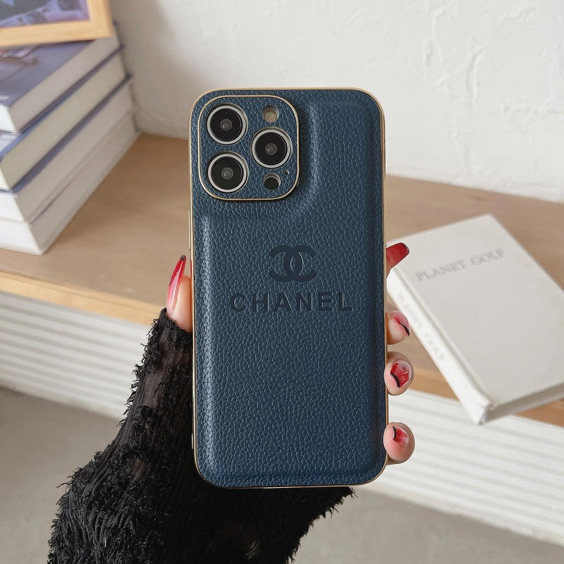 CC Leather Color iPhone Case - Bestocase