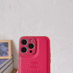 CC Leather Color iPhone Case - Bestocase