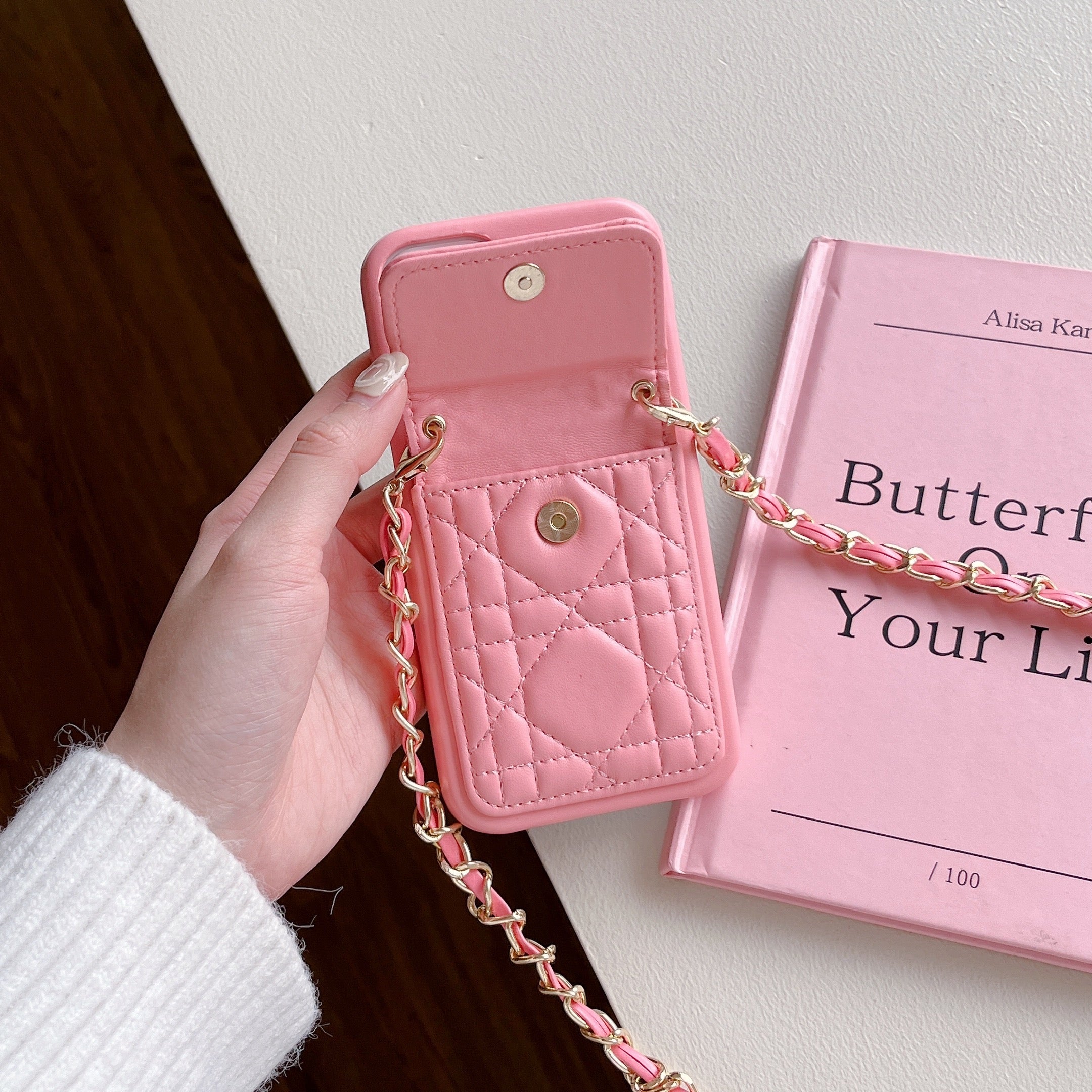 CC Card Holder Chain iPhone Case mysite