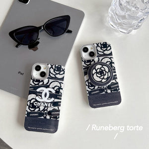 CC MagSafe Crystal Camera Camellia iPhone Case - Bestocase