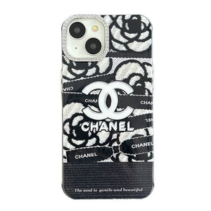 CC MagSafe Crystal Camera Camellia iPhone Case - Bestocase