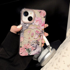 CC Crystal Pink Flower iPhone Case - Bestocase