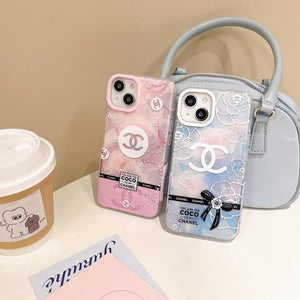 CC Pink & Blue iPhone Case - Bestocase