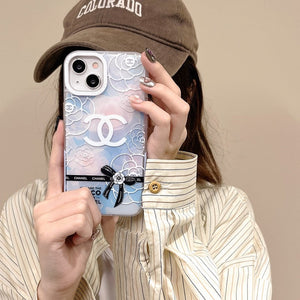 CC Pink & Blue iPhone Case - Bestocase