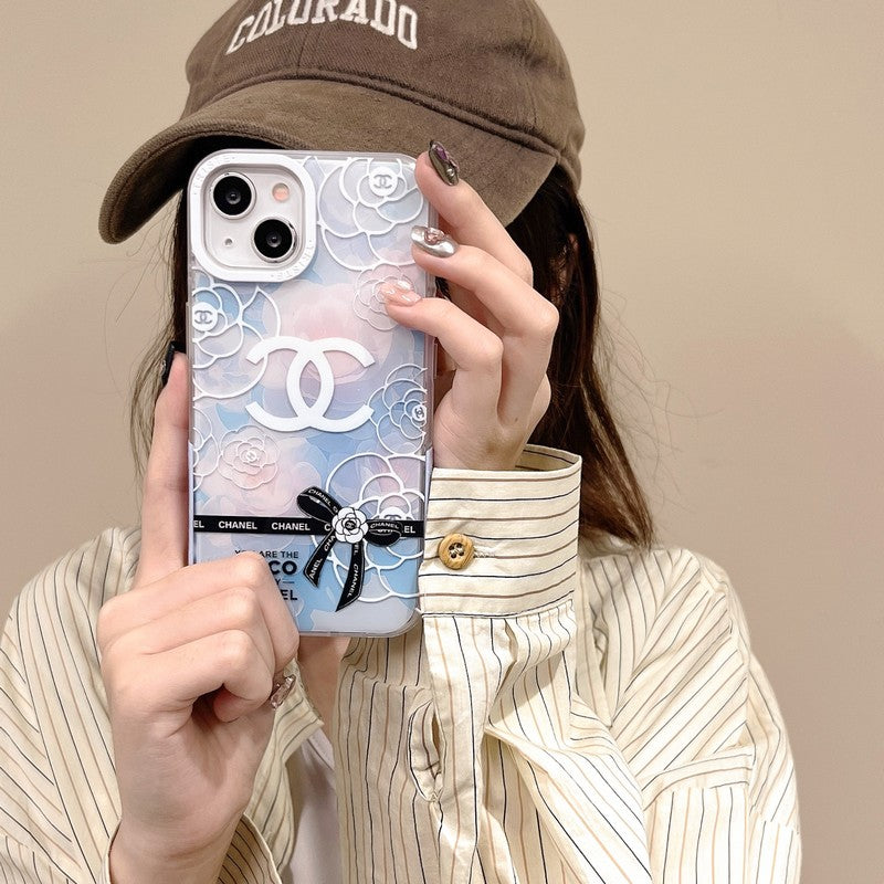 CC Pink & Blue iPhone Case - Bestocase