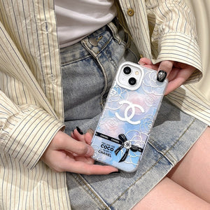 CC Pink & Blue iPhone Case - Bestocase