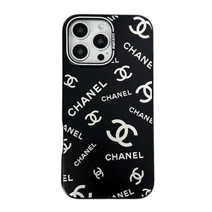 CC Pink & Black iPhone Case - Bestocase