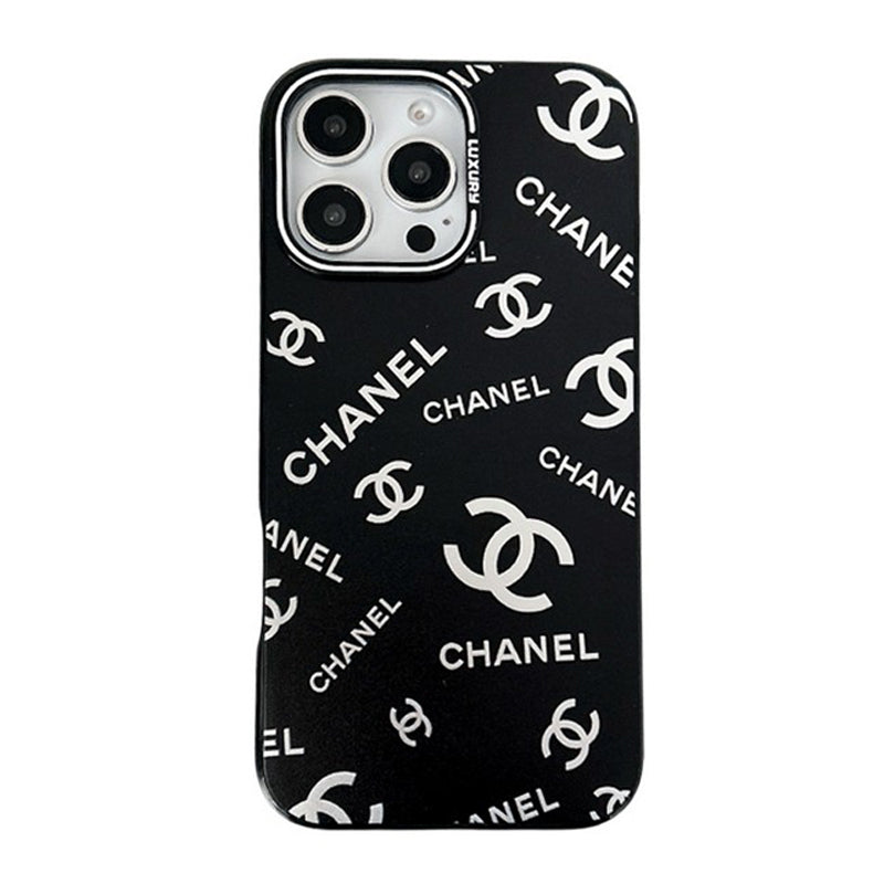 CC Pink & Black iPhone Case - Bestocase