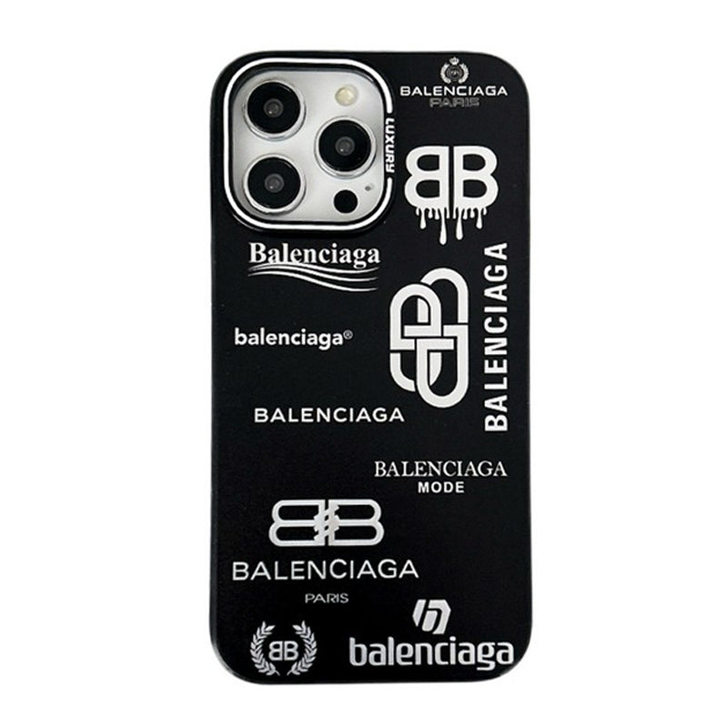 BB Black & Silver iPhone Case - Bestocase