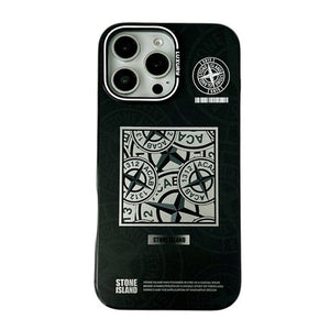 Stone Black & Blue iPhone Case - Bestocase