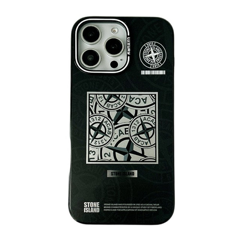 Stone Black & Blue iPhone Case - Bestocase