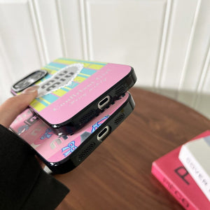 Miu Pink & Green iPhone Case - Bestocase