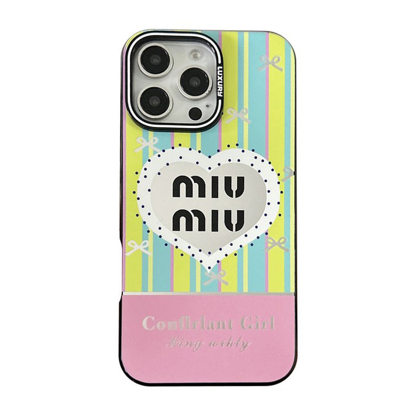 Miu Pink & Green iPhone Case - Bestocase