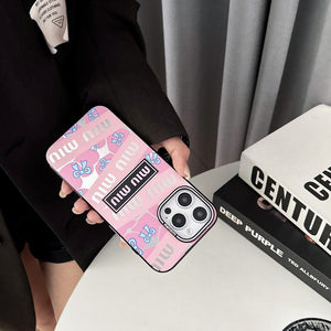Miu Pink & Green iPhone Case - Bestocase