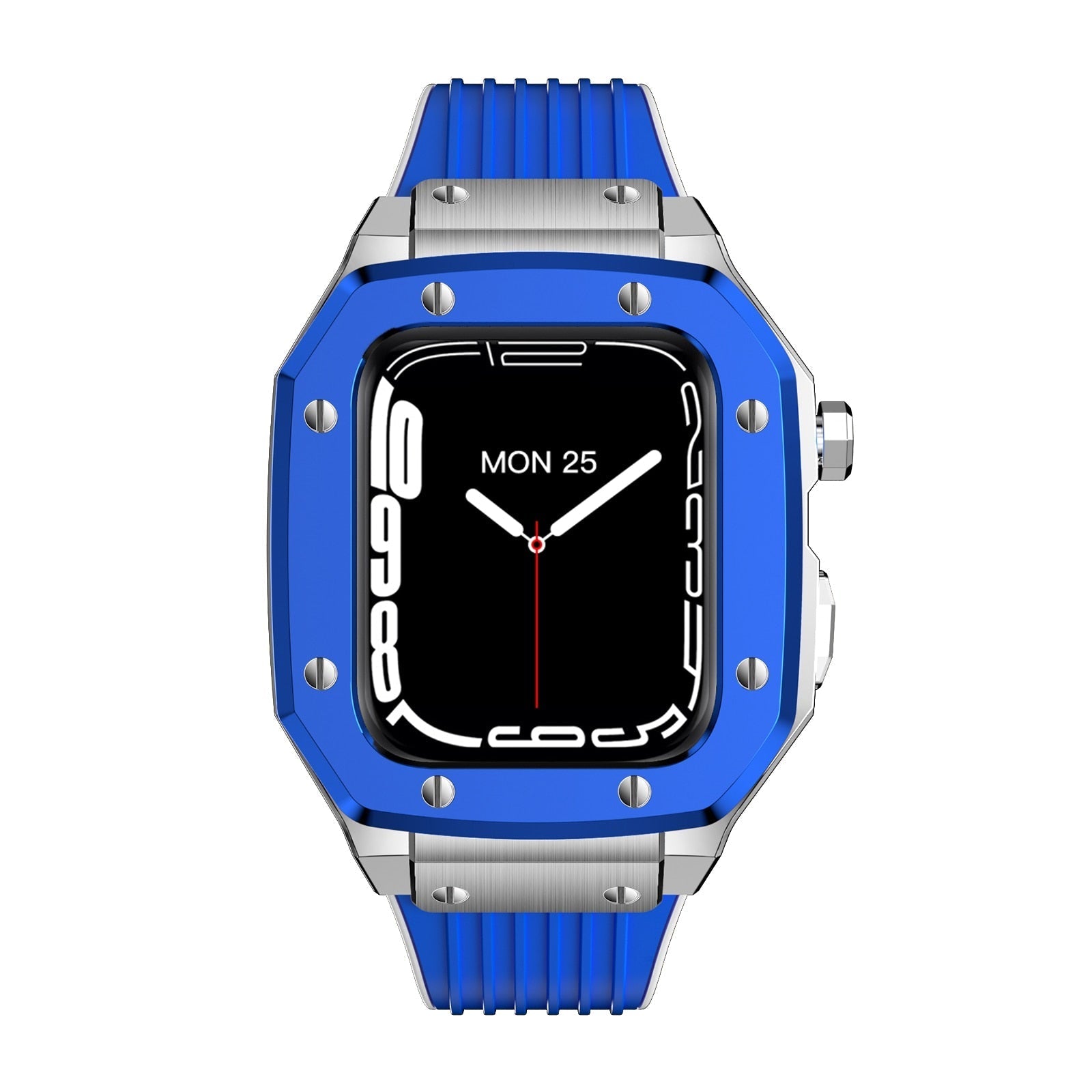 Luxury Rubber Stainless Steel Cover for Apple iWatch Series - Bestocase