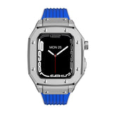 Luxury Rubber Stainless Steel Cover for Apple iWatch Series - Bestocase