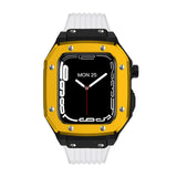 Luxury Rubber Stainless Steel Cover for Apple iWatch Series - Bestocase