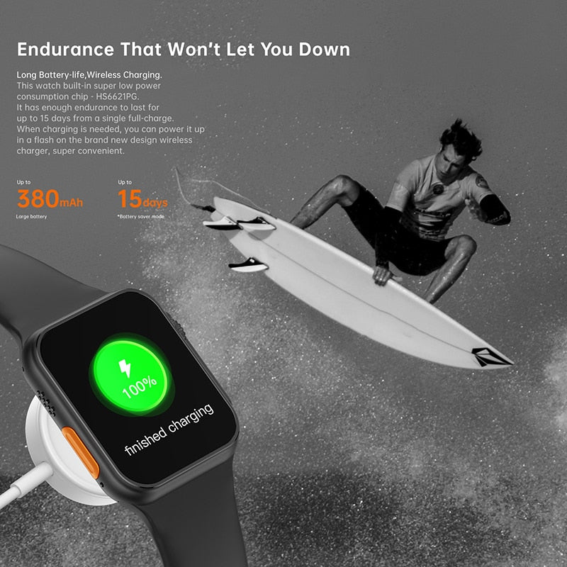 NEW Ultra Watch Men Smart Watch Series 8 NFC Door Access Smartwatch For Android Apple Phone Watch Bands - Bestocase