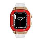 Luxury Rubber Stainless Steel Cover for Apple iWatch Series - Bestocase