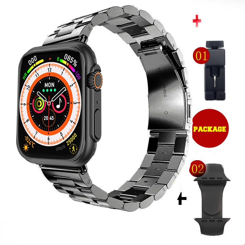 NEW Ultra Watch Men Smart Watch Series 8 NFC Door Access Smartwatch For Android Apple Phone Watch Bands - Bestocase