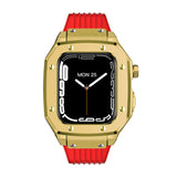 Luxury Rubber Stainless Steel Cover for Apple iWatch Series - Bestocase