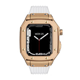 Luxury Rubber Stainless Steel Cover for Apple iWatch Series - Bestocase