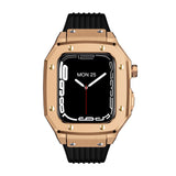Luxury Rubber Stainless Steel Cover for Apple iWatch Series - Bestocase