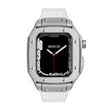 Luxury Rubber Stainless Steel Cover for Apple iWatch Series - Bestocase