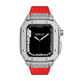 Luxury Rubber Stainless Steel Cover for Apple iWatch Series - Bestocase