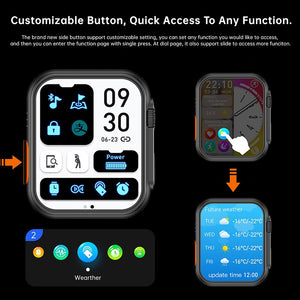 NEW Ultra Watch Men Smart Watch Series 8 NFC Door Access Smartwatch For Android Apple Phone Watch Bands - Bestocase