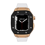 Luxury Rubber Stainless Steel Cover for Apple iWatch Series - Bestocase