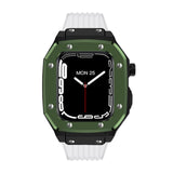 Luxury Rubber Stainless Steel Cover for Apple iWatch Series - Bestocase