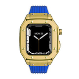 Luxury Rubber Stainless Steel Cover for Apple iWatch Series - Bestocase