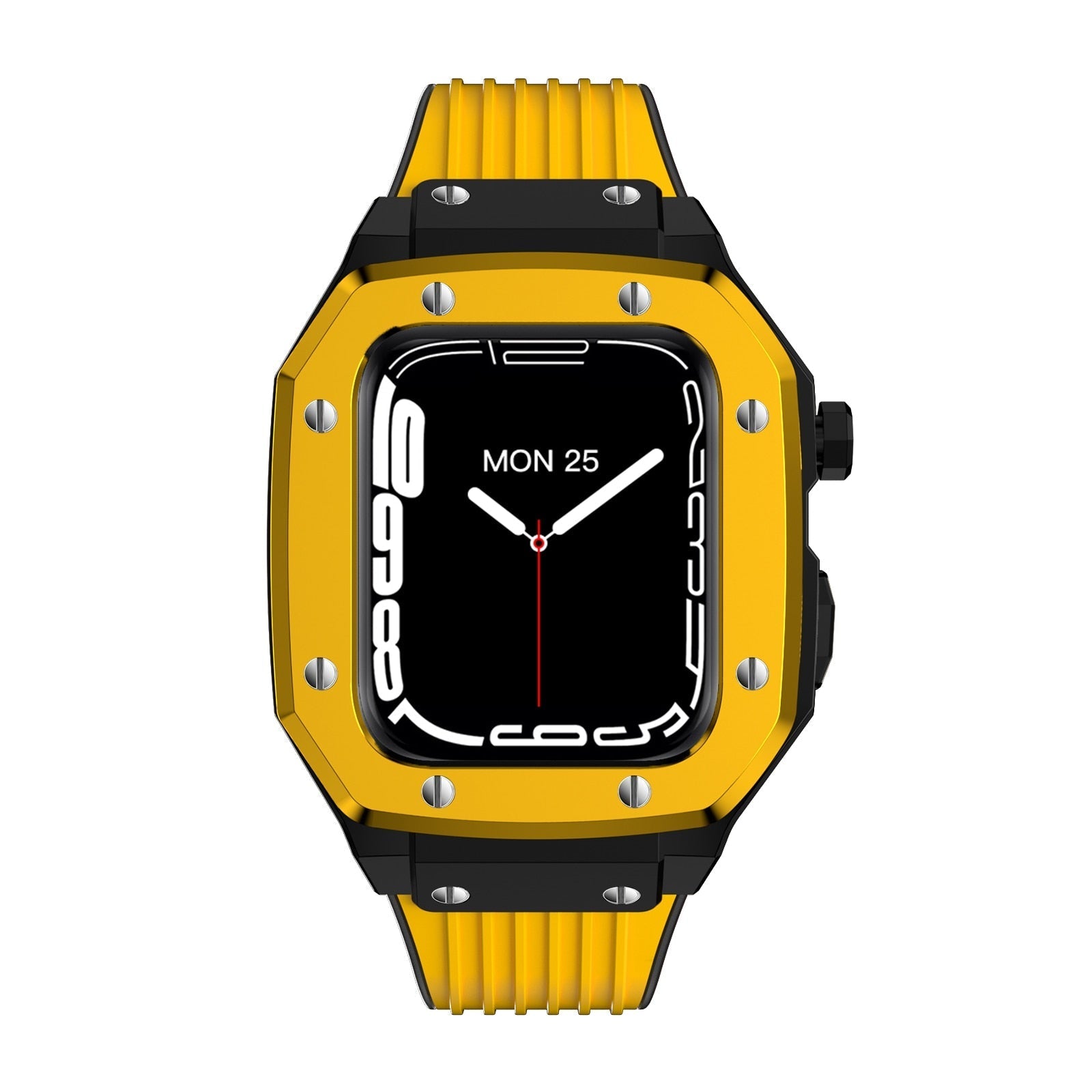 Luxury Rubber Stainless Steel Cover for Apple iWatch Series - Bestocase