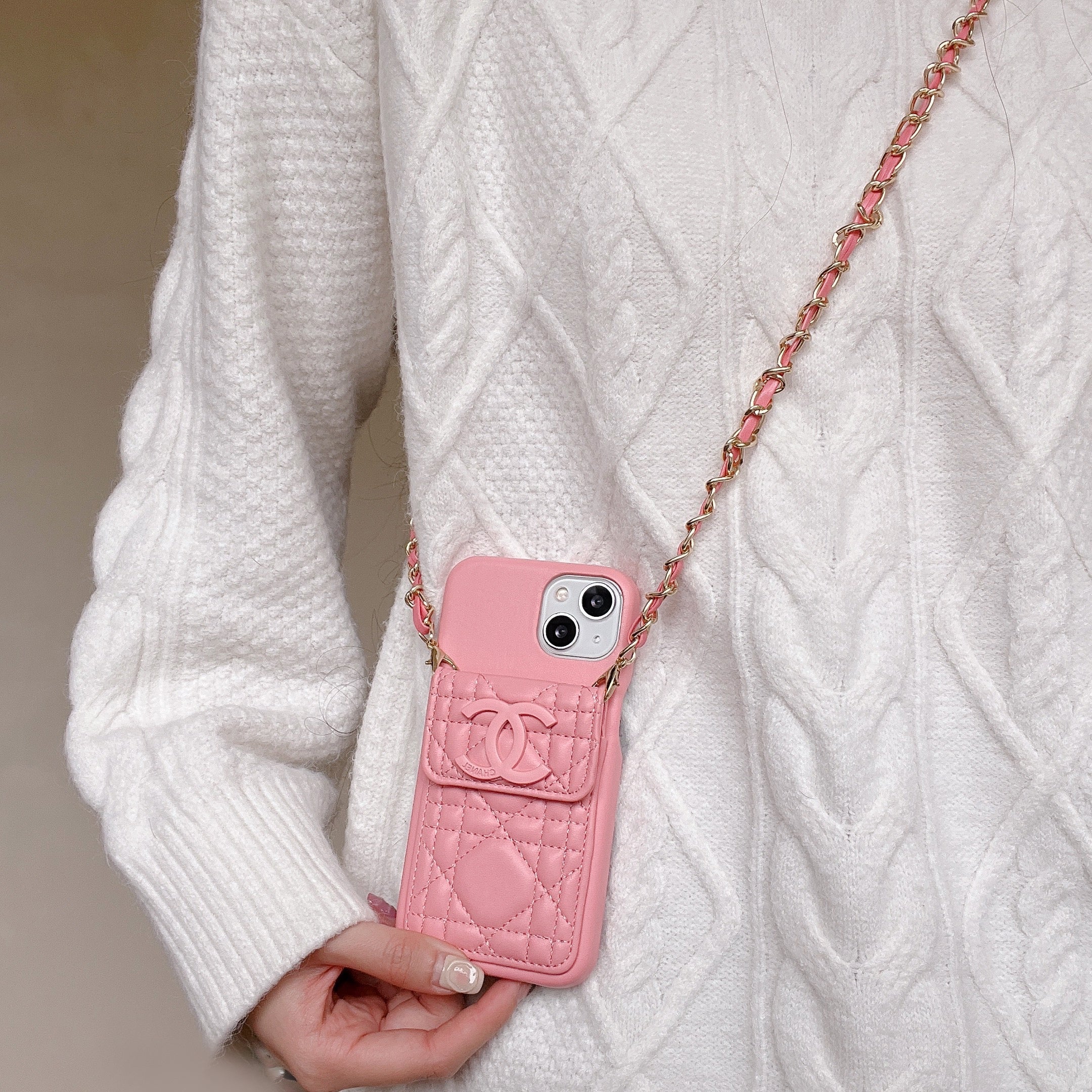 CC Card Holder Chain iPhone Case mysite