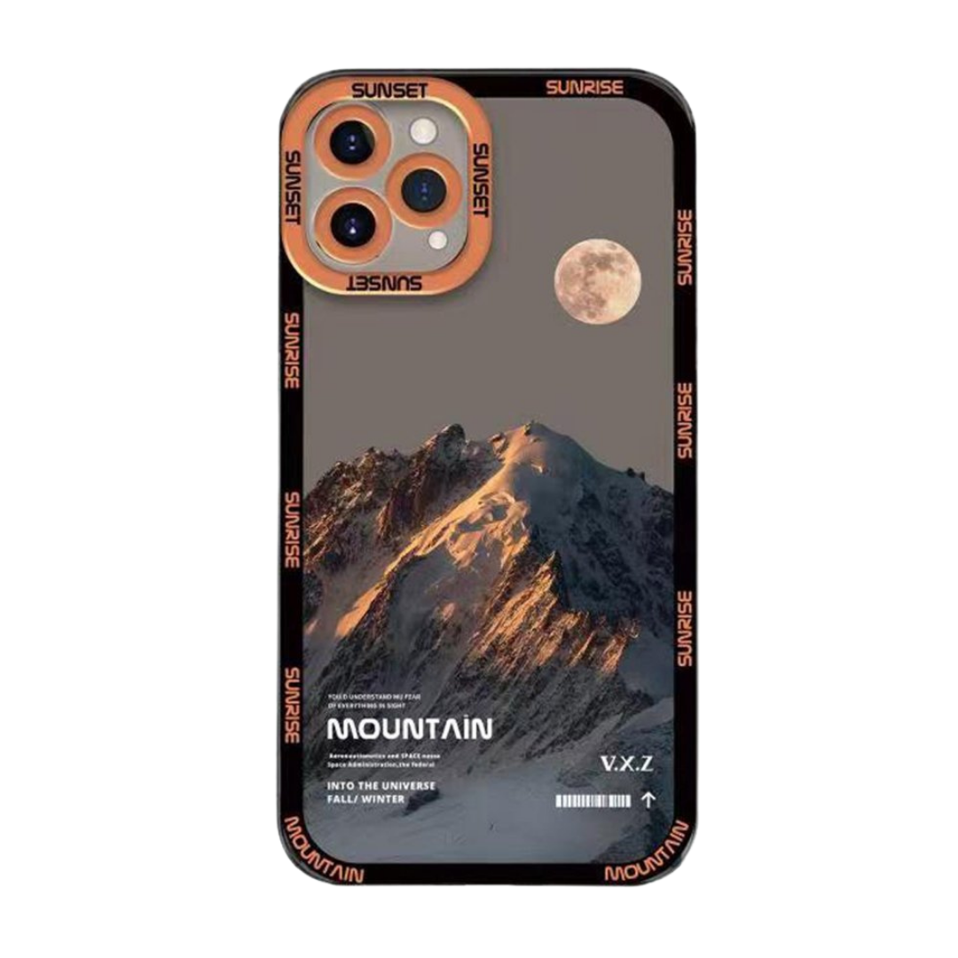 Sun Snowy Mountain iPhone Case - Bestocase