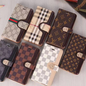 Leather Flip Phone Case For iPhone mysite