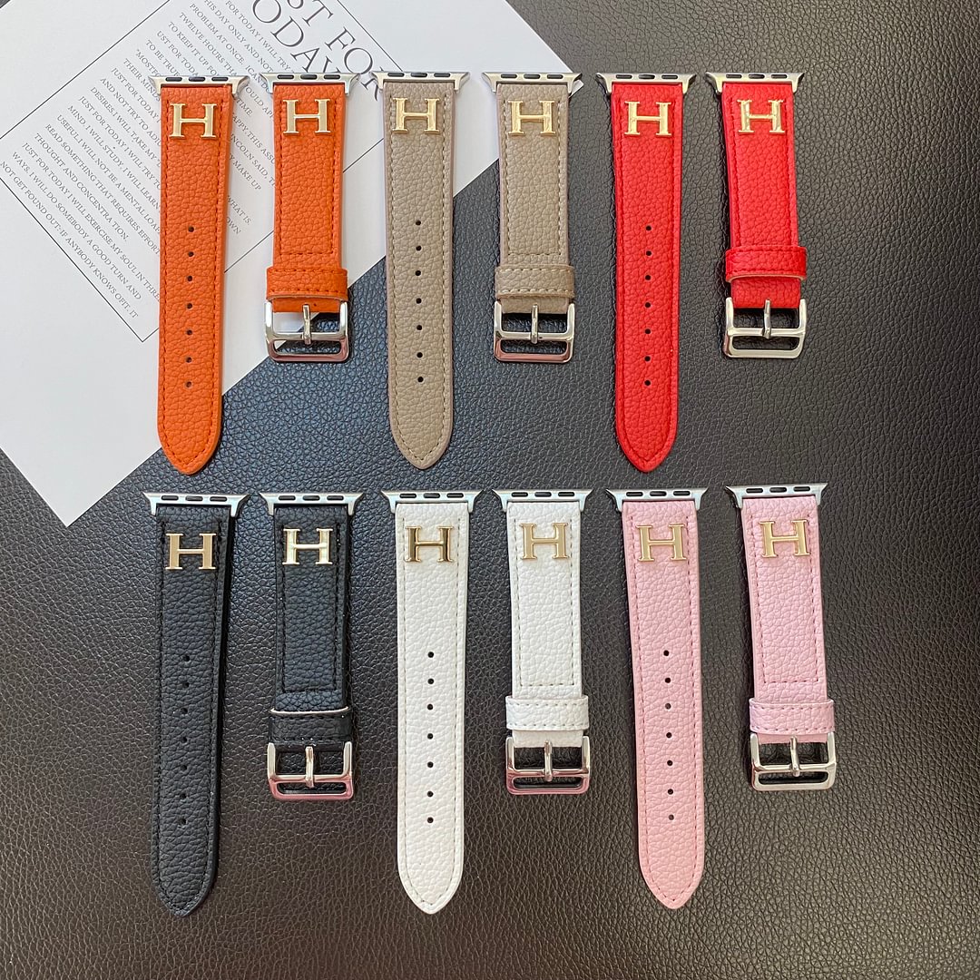 Genuine Pattern Leather Apple Watch Strap - Bestocase