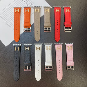 Genuine Pattern Leather Apple Watch Strap - Bestocase