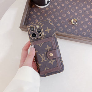 Lou Classic Color Card Bag iPhone Case - Bestocase