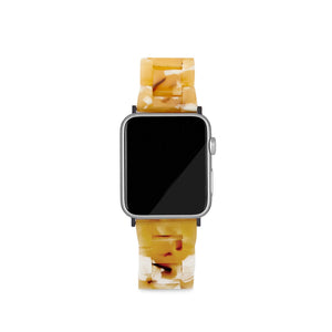 Apple Watch Band in Mango Tortoise - Bestocase