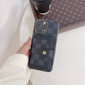 Lou Classic Color Card Bag iPhone Case - Bestocase